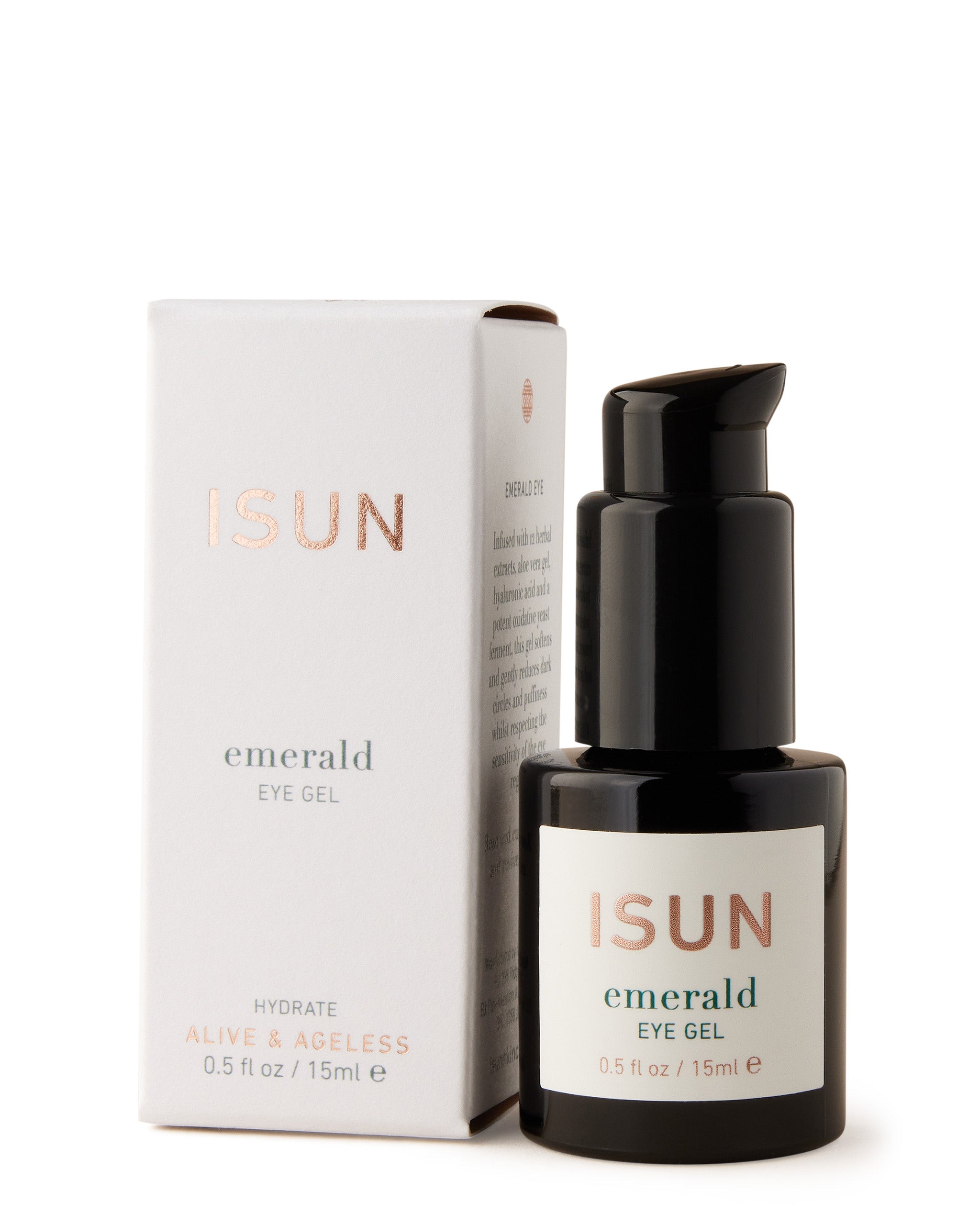 ISUN Emerald Eye Gel 15ml with packaging