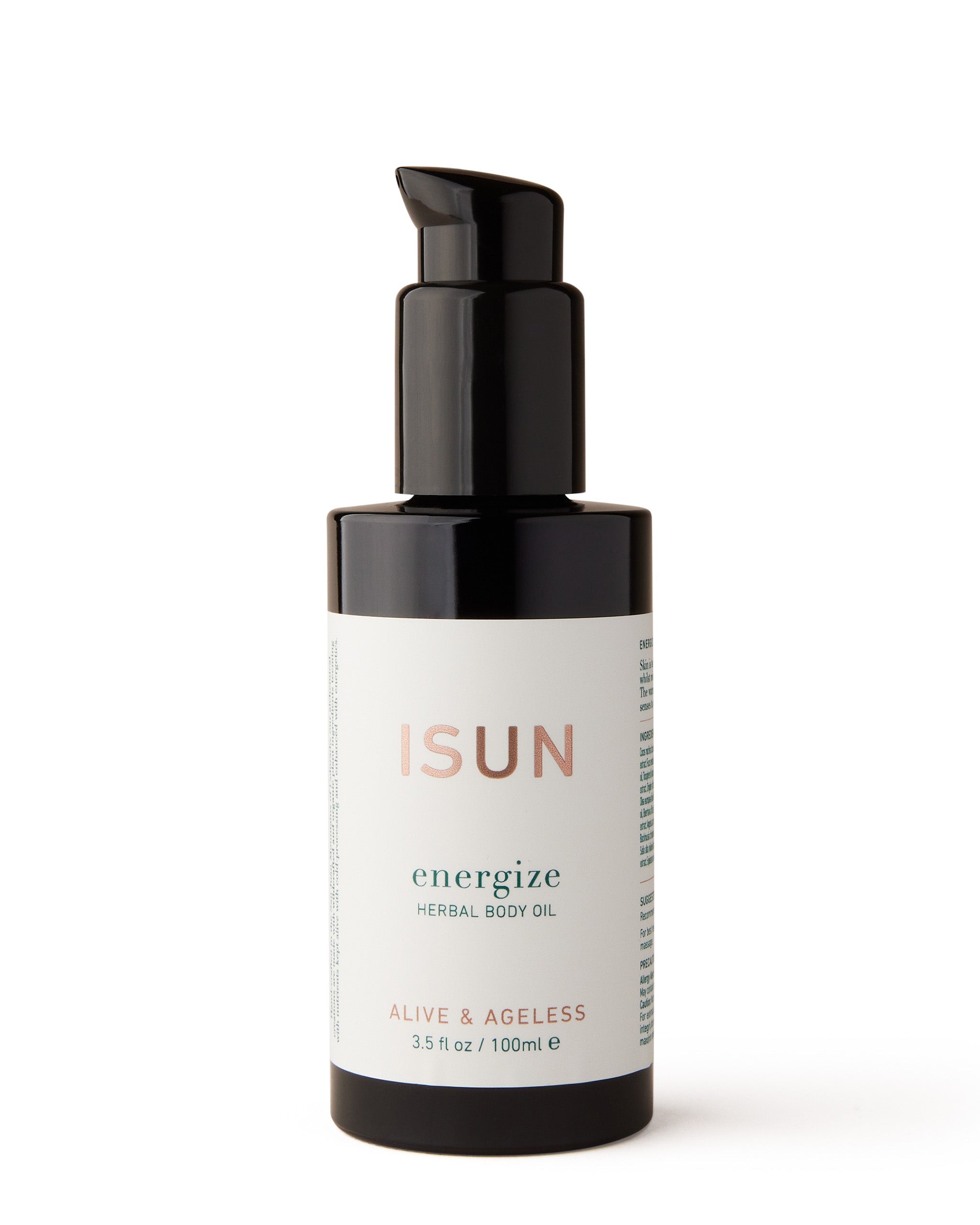 ISUN Energize Herbal Body Oil 100ml